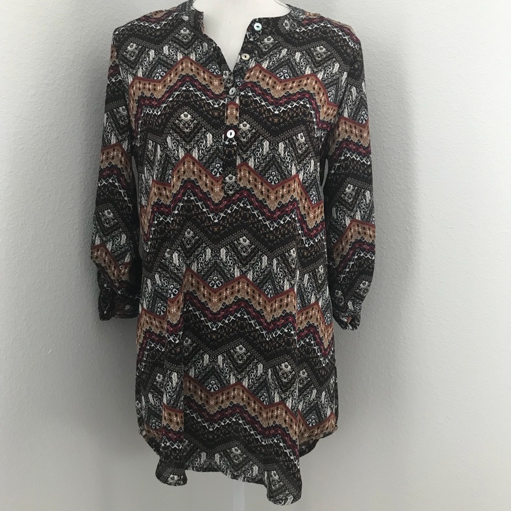 About a girl tunic blouse M